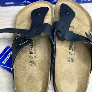 Birkenstock | Shoes | Nibbirkenstock Black Leather Mens  display picture 2